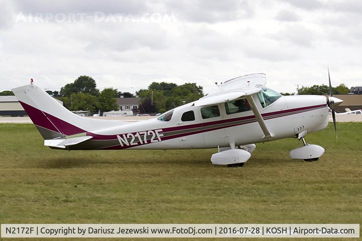 N2172F, 1965 Cessna U206 Super Skywagon C/N U206-0372, Cessna U206 Super Skywagon  C/N U206-0372, N2172F