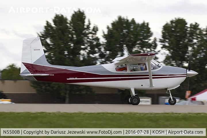 N5500B, 1956 Cessna 182 Skylane C/N 33500, Cessna 182 Skylane  C/N 33500, N5500B