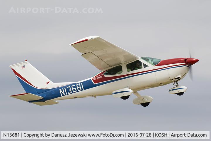 N13681, 1976 Cessna 177B Cardinal C/N 17702453, Cessna 177B Cardinal  C/N 17702453, N13681