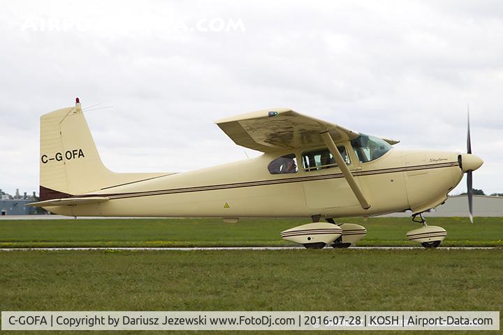 C-GOFA, 1957 Cessna 182A Skylane C/N 34520, Cessna 182A Skylane  C/N 34520, C-GOFA