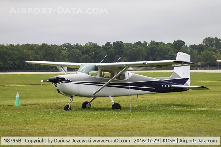 N8795B, 1957 Cessna 172 C/N 36495, Cessna 172 Skyhawk  C/N 36495, N8795B