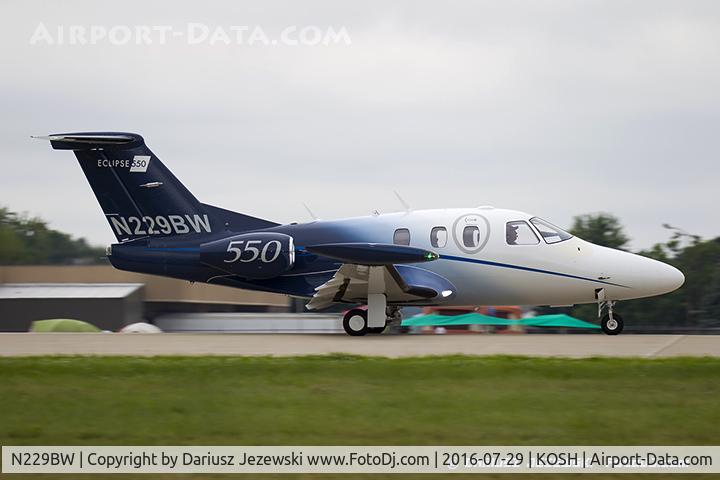 N229BW, 2013 Eclipse Aviation Corp EA550 C/N 550-0264, Eclipse Aviation Corp EA550  C/N 550-0264, N229BW