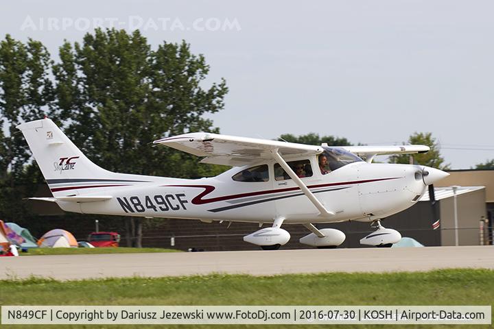 N849CF, 2002 Cessna T182T Turbo Skylane C/N T18208149, Cessna T182T Turbo Skylane  C/N T18208149, N849CF