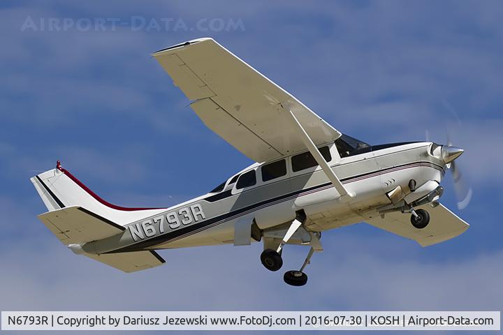 N6793R, 1966 Cessna T210F Turbo Centurion C/N T210-0193, Cessna T210F Turbo Centurion  C/N T210-0193, N6793R