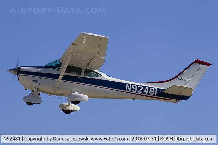 N92481, 1970 Cessna 182N Skylane C/N 18260225, Cessna 182N Skylane  C/N 18260225, N92481