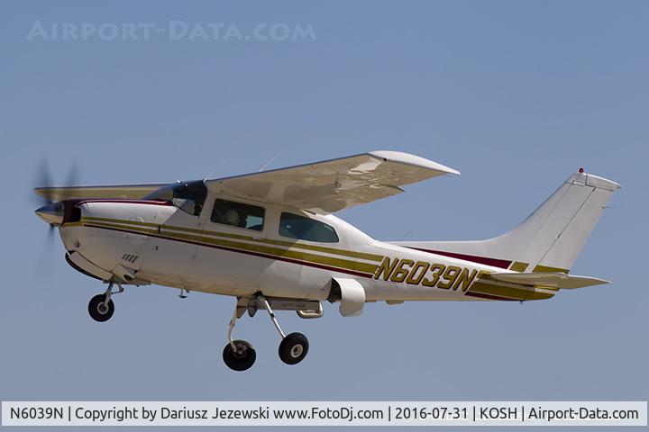 N6039N, 1978 Cessna 210M Centurion C/N 21062907, Cessna 210M Centurion  C/N 21062907, N6039N