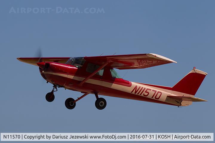N11570, 1973 Cessna 150L C/N 15075530, Cessna 150L  C/N 15075530, N11570