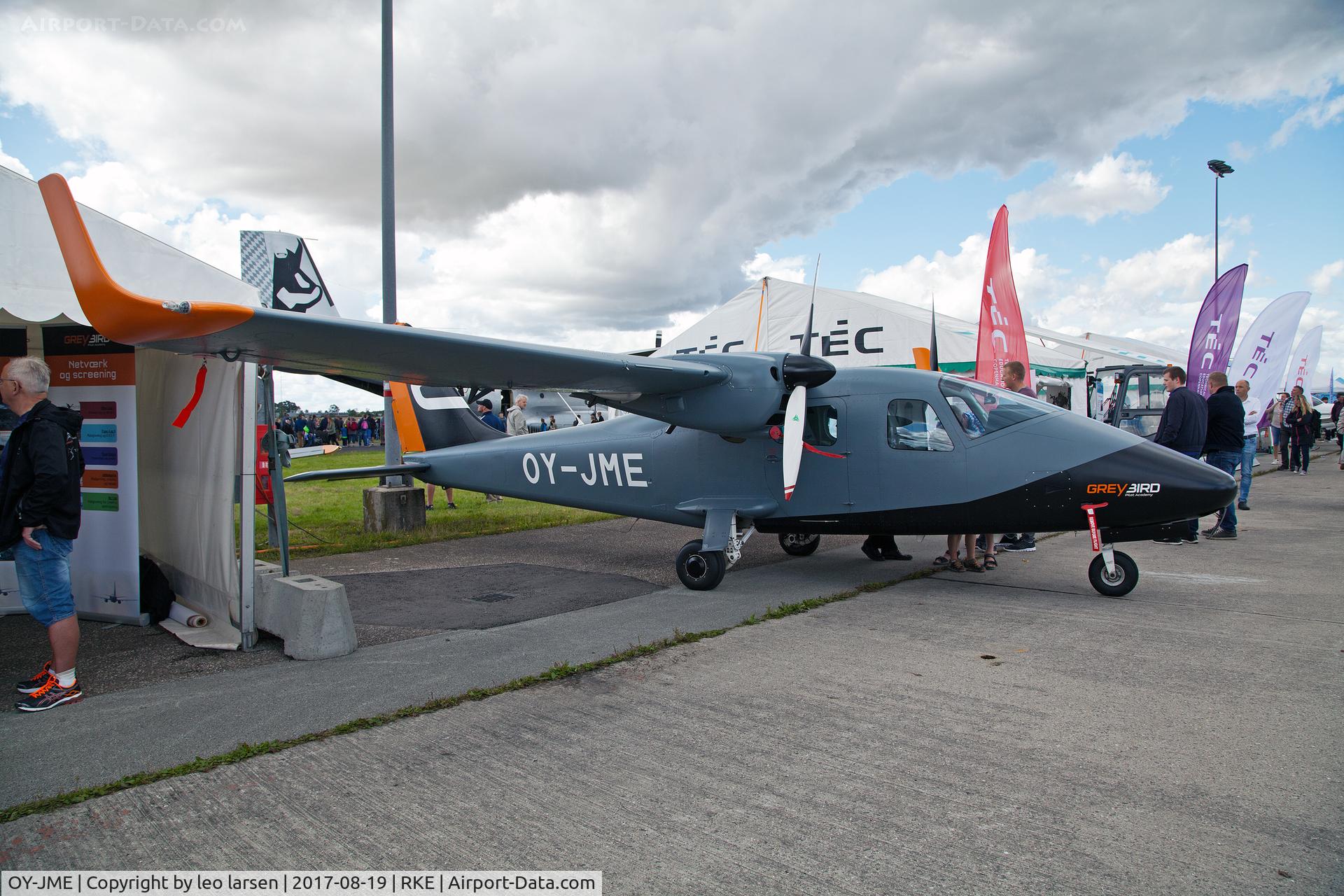 OY-JME, 2013 Tecnam P-2006T C/N 119, Roskilde Air Show 19.8.2017