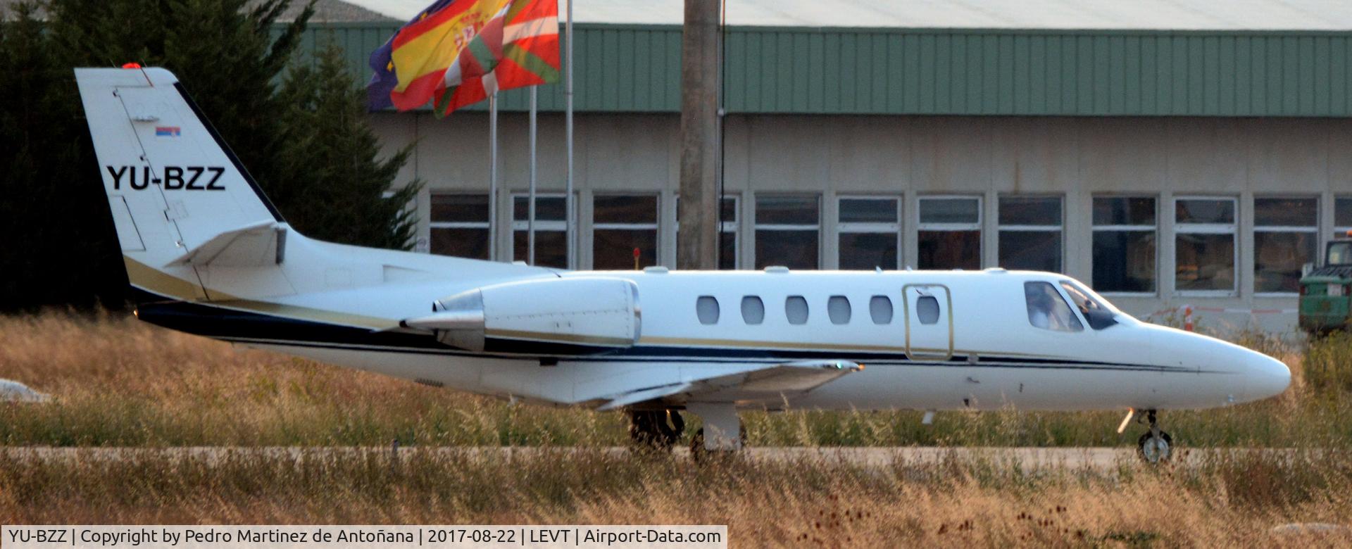 YU-BZZ, 2000 Cessna 550 Citation Bravo C/N 550-0924, Foronda - Vitoria-Gasteiz - España