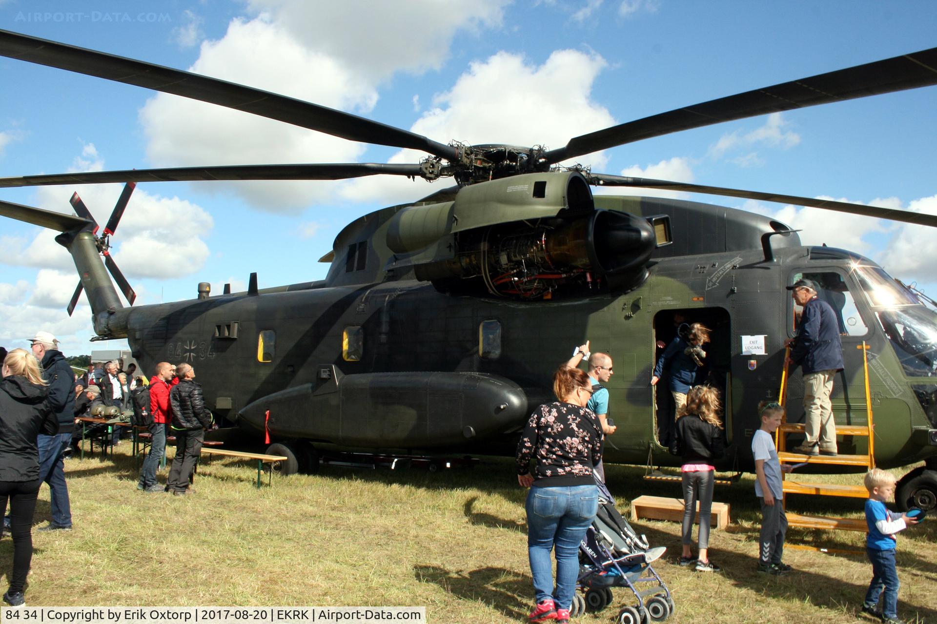 84 34, Sikorsky (VFW-Fokker) CH-53GS C/N V65-032, 84 34 at the 