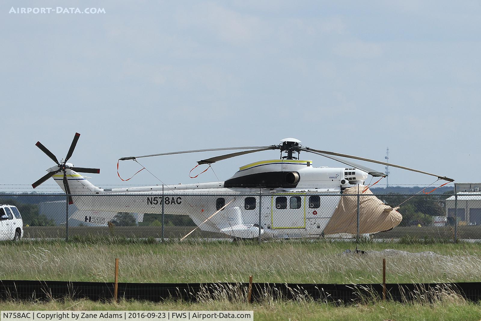 N758AC, 1962 Sikorsky S-58JT C/N 58-1564, At Fort Worth Spinks Airport