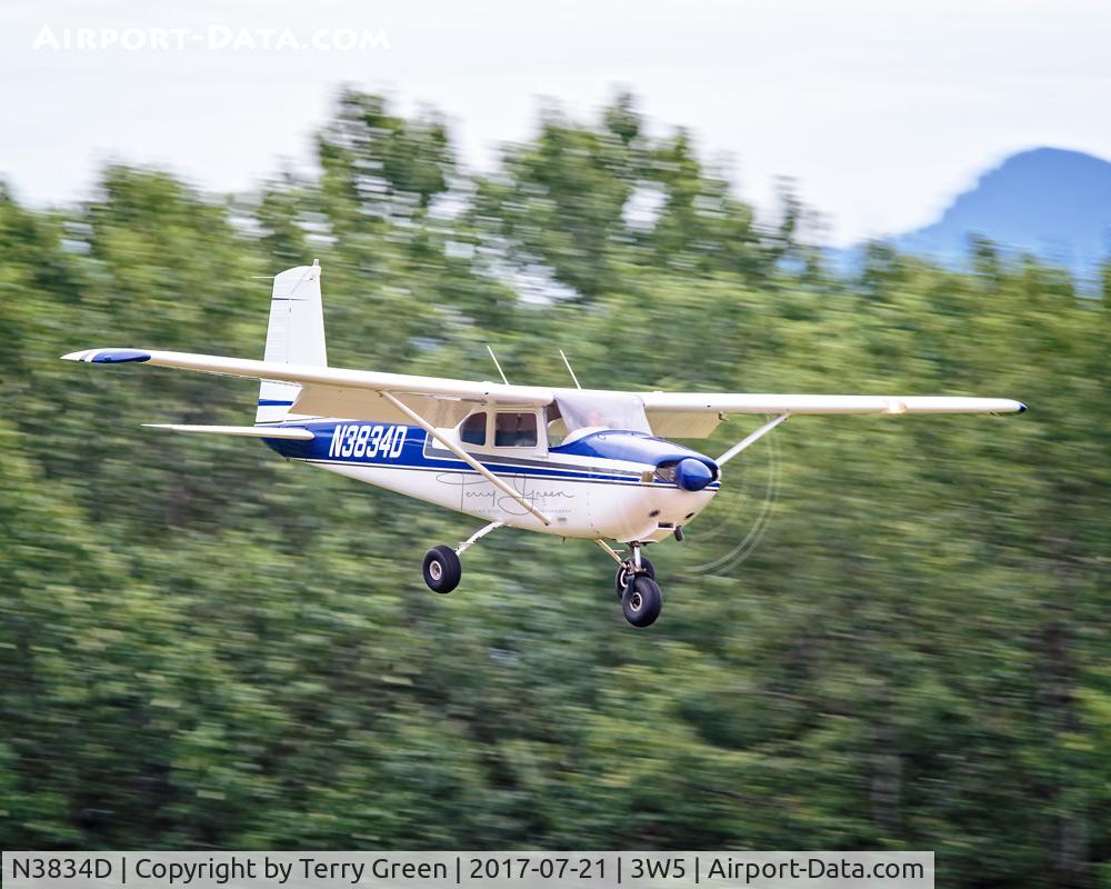 N3834D, 1957 Cessna 182A Skylane C/N 34534, 3W5