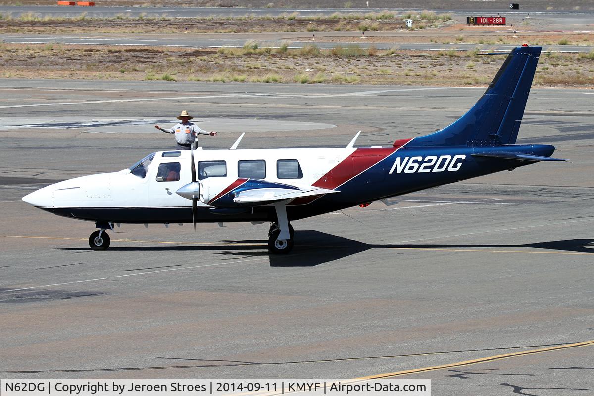 N62DG, 1982 Piper PA-60-602P Aerostar C/N 60-8265040, kmyf