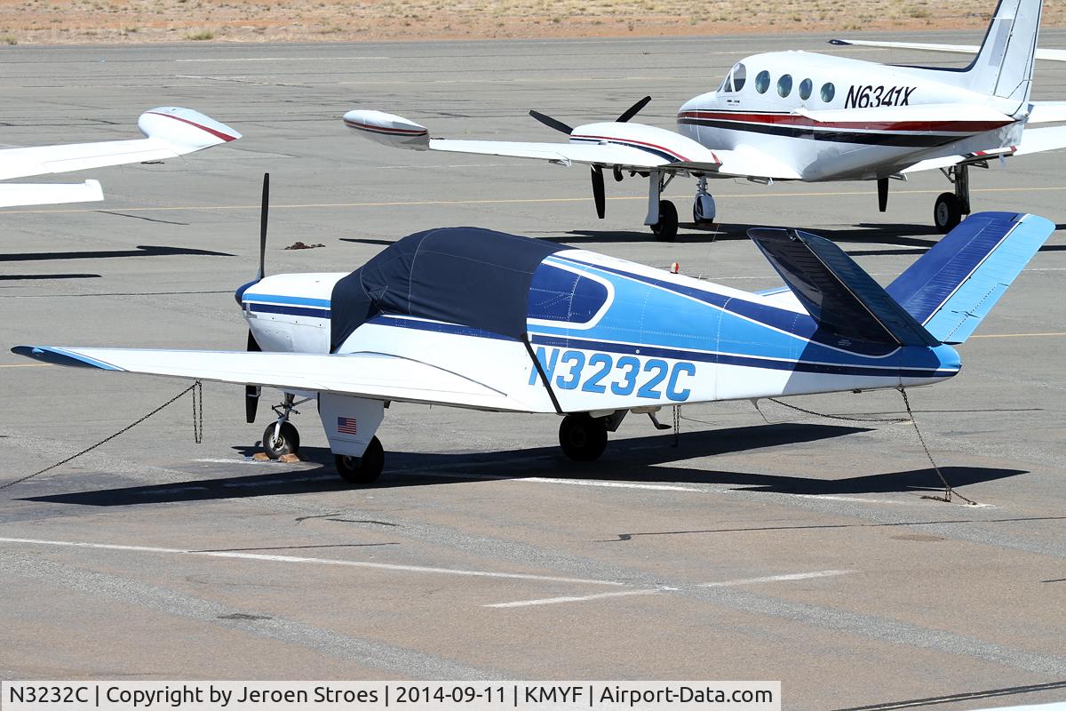 N3232C, 1954 Beech E35 C/N D-3897, KMYF