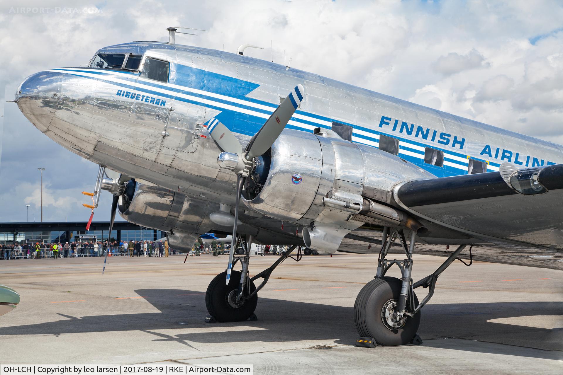 OH-LCH, 1944 Douglas C-53C Skytrooper C/N 6346, Roskilde Air Show 19.8.2017