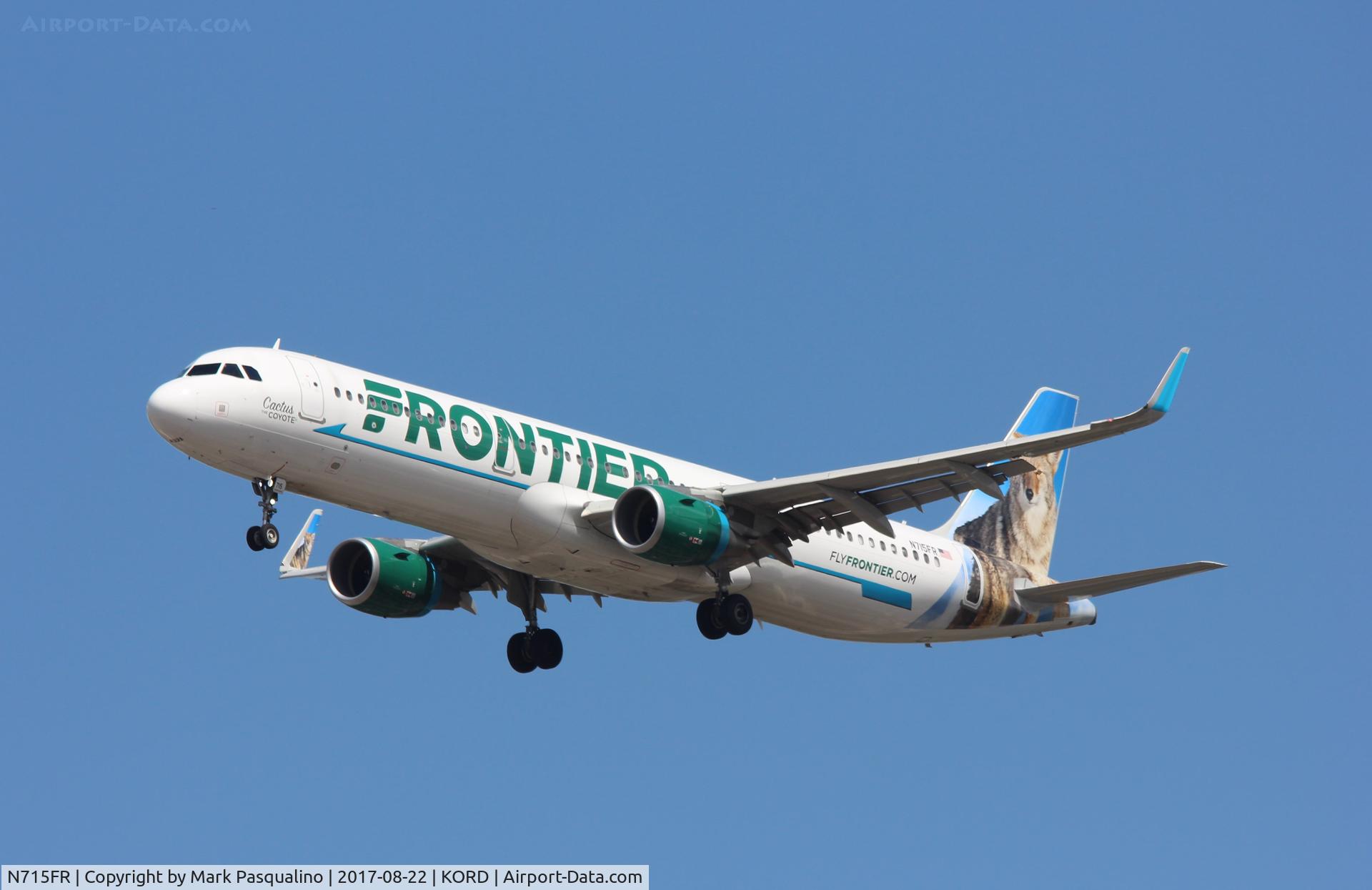N715FR, 2016 Airbus A321-211 C/N 7313, Airbus A321