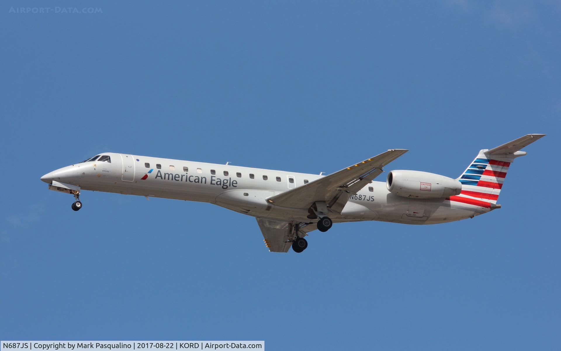 N687JS, 2004 Embraer ERJ-145LR (EMB-145LR) C/N 14500846, EMB-145LR