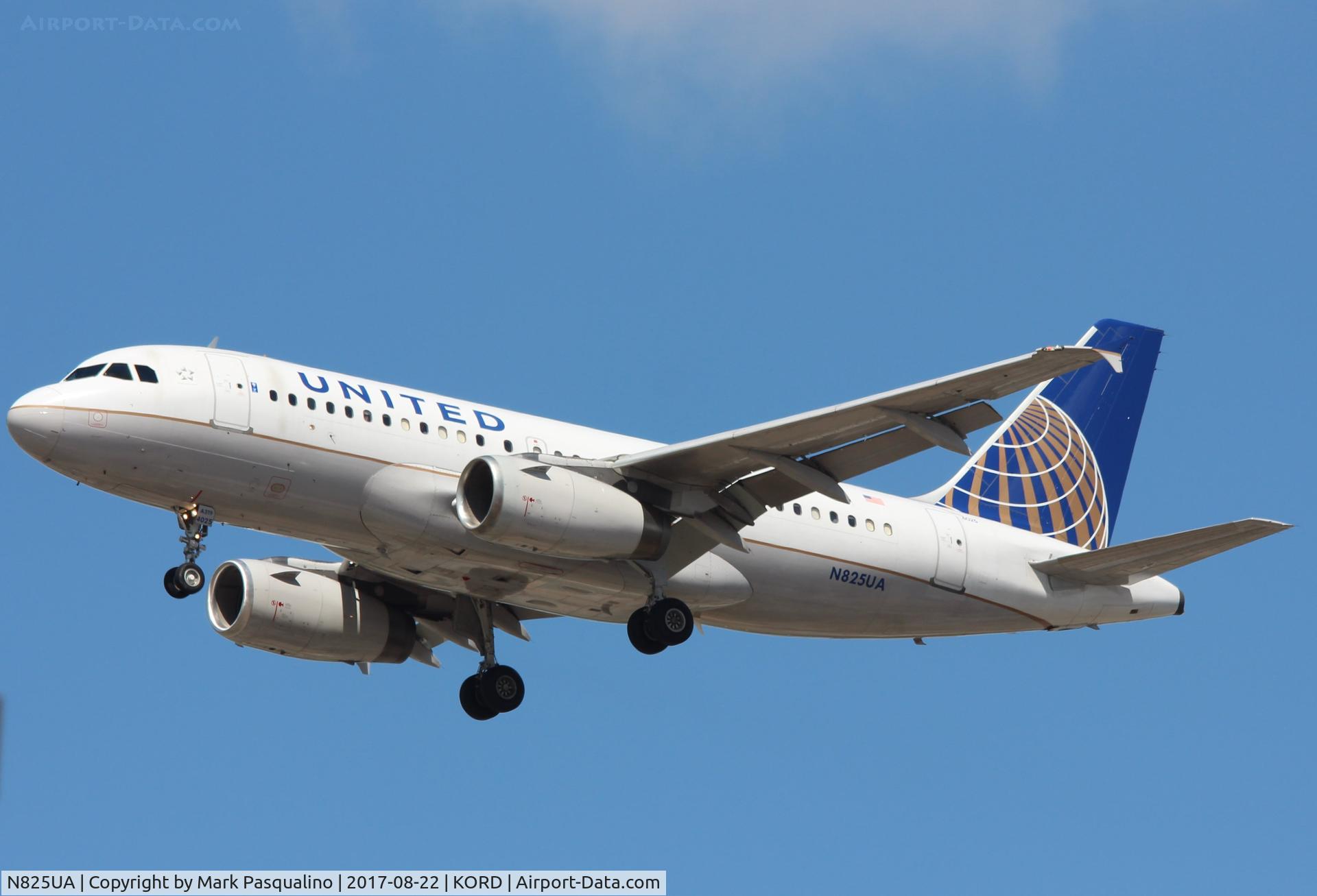 N825UA, 1999 Airbus A319-131 C/N 980, Airbus A319