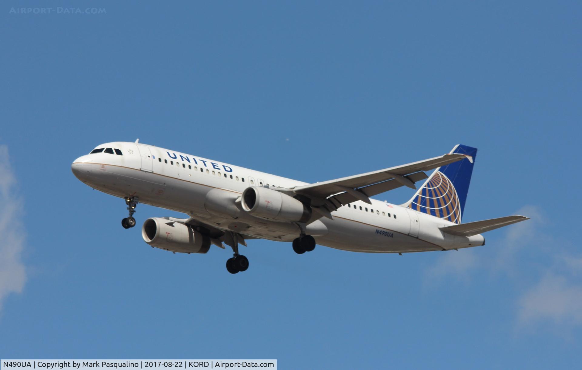 N490UA, 2002 Airbus A320-232 C/N 1728, Airbus A320