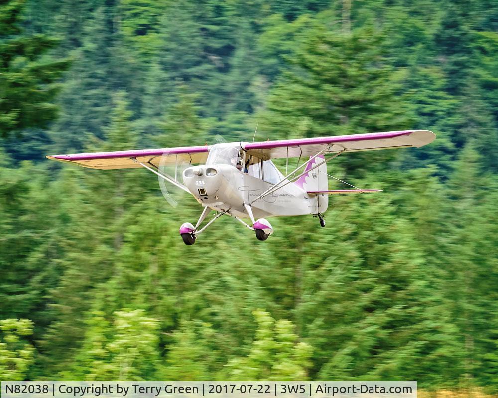 N82038, 1946 Aeronca 7AC Champion C/N 7AC-664, 3W5
