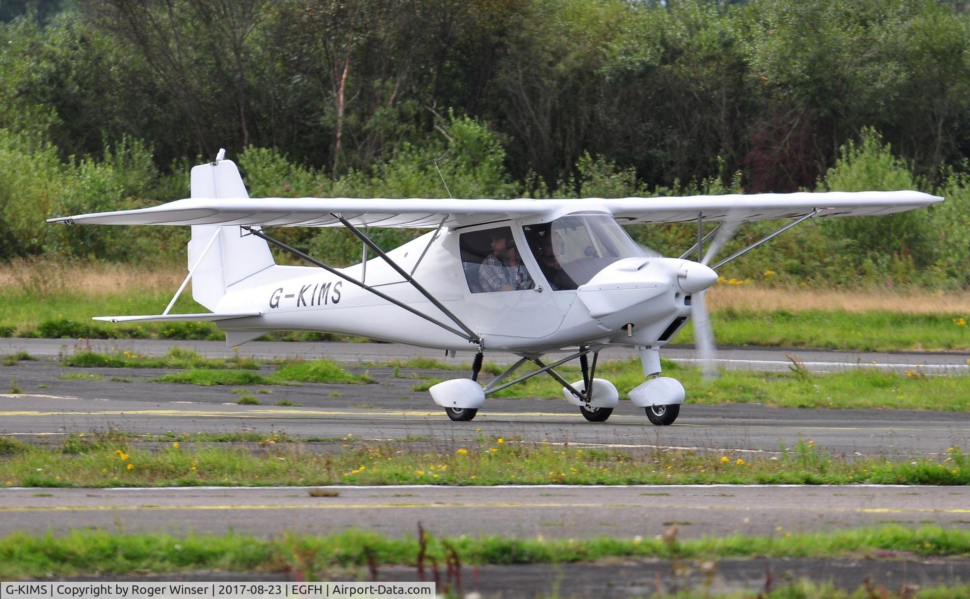 G-KIMS, 2017 Comco Ikarus C42 FB100 C/N 1704-7497, Resident Ikarus C42 operated by Gower Flight Centre