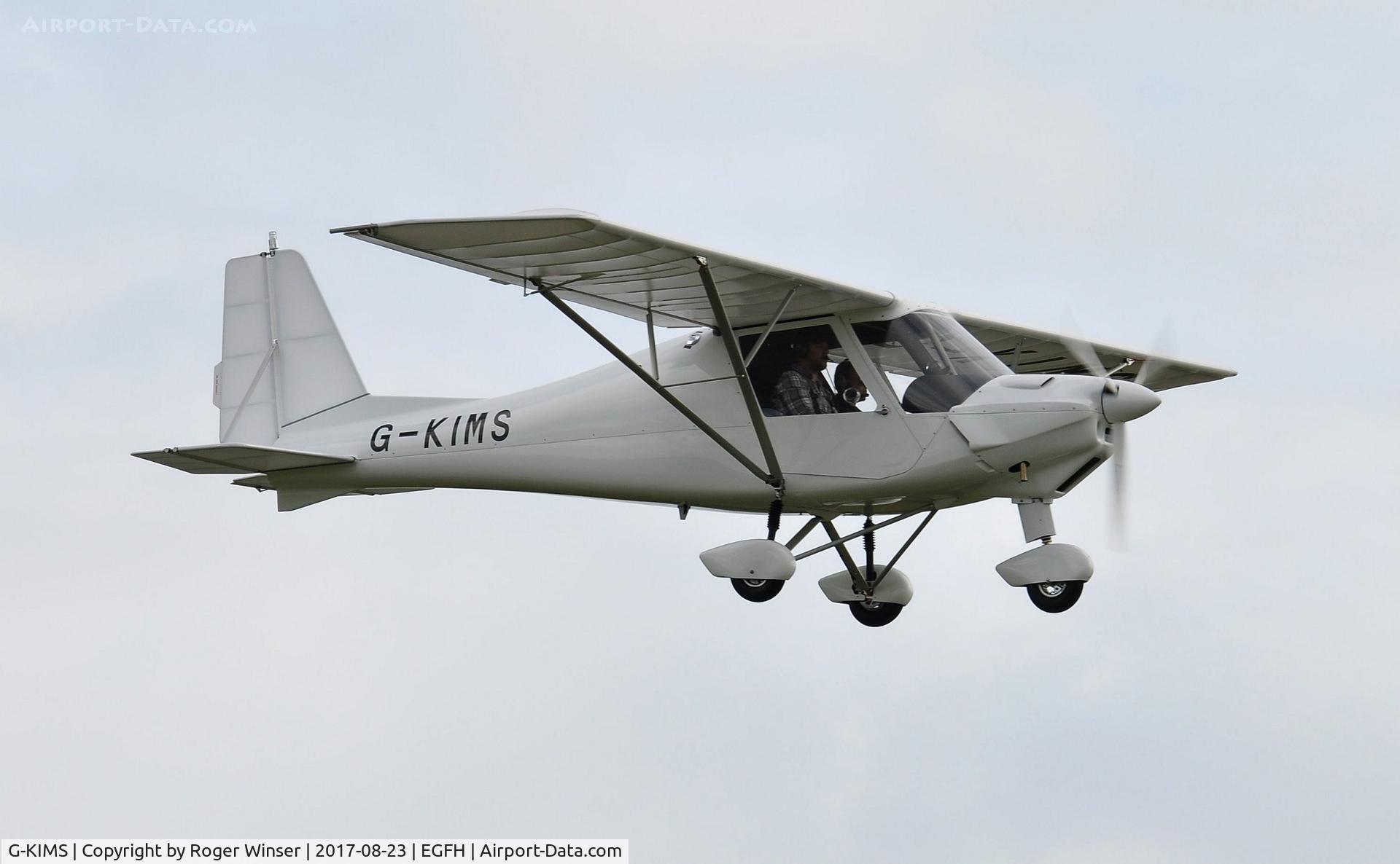 G-KIMS, 2017 Comco Ikarus C42 FB100 C/N 1704-7497, Resident Ikarus C42 operated by Gower Flight Centre.