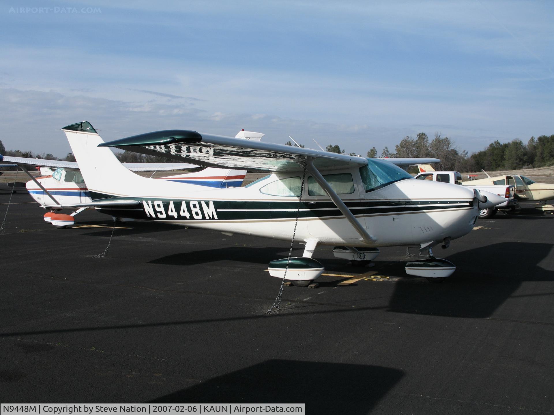 N9448M, 1976 Cessna 182P Skylane C/N 18264764, Locally-based 1976 Cessna 182P Skylane @ Auburn Municipal Airport, CA