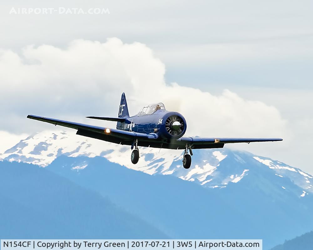 N154CF, 1960 North American SNJ-5 Texan Texan C/N 88-15173, 3W5
