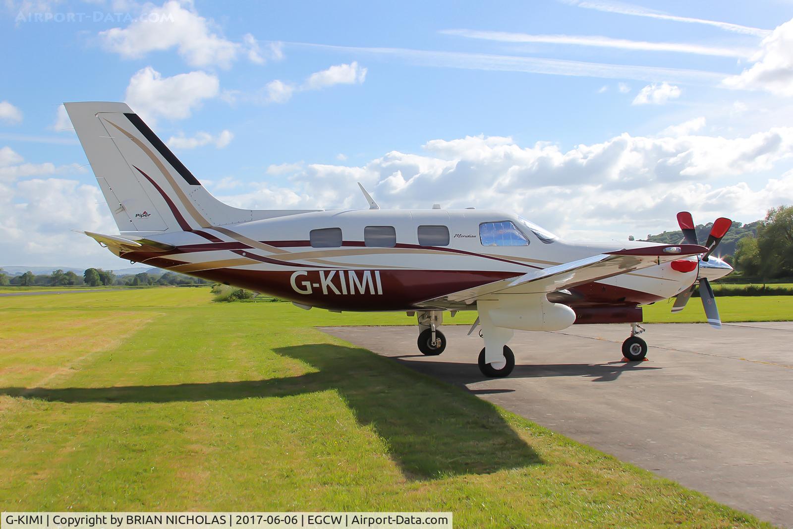 G-KIMI, 2007 Piper PA-46-500TP Malibu Meridian C/N 4697314, Business trip