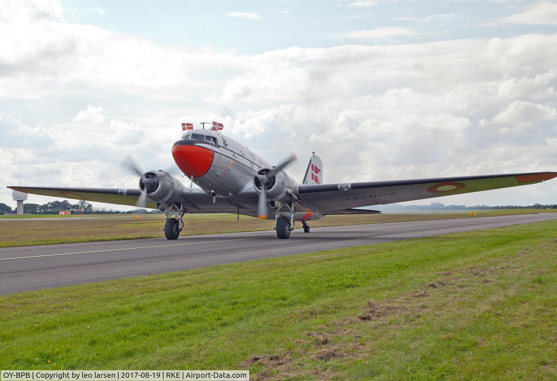 OY-BPB, 1943 Douglas C-47A-85-DL (DC-3A) Skytrain C/N 20019, Roskilde Air Show 19.8.2017