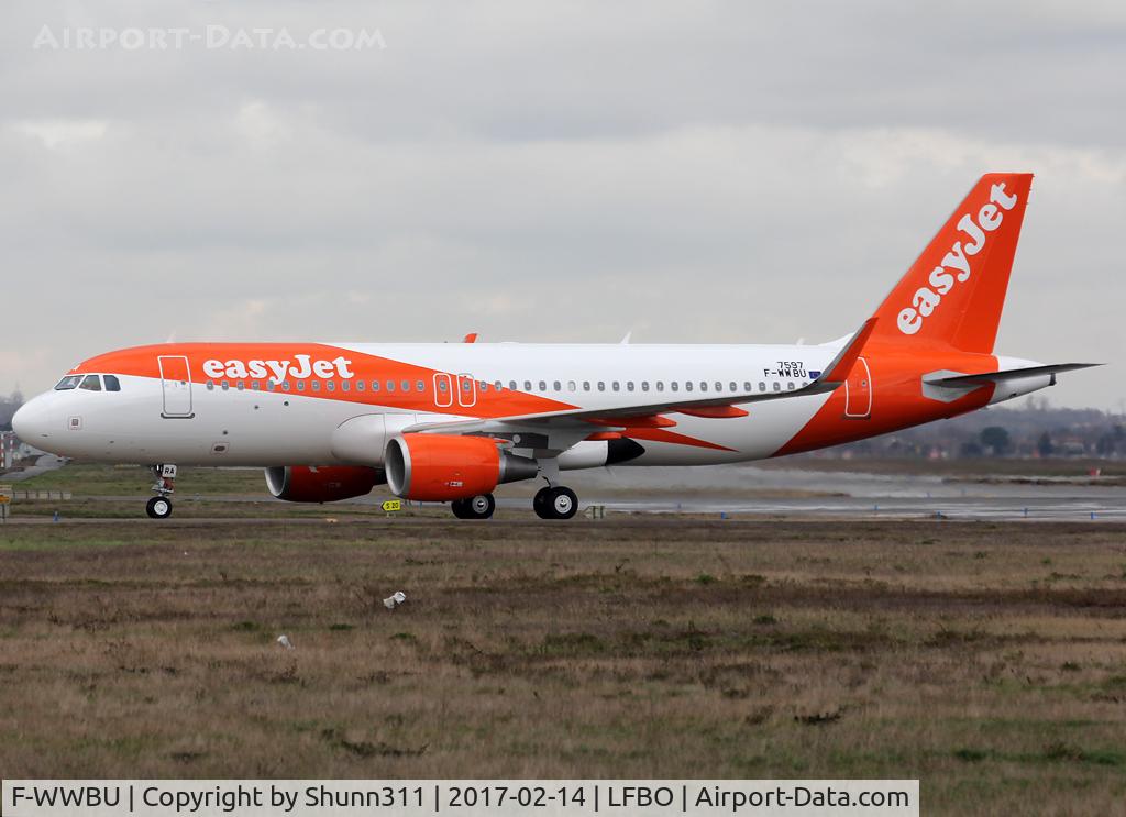 F-WWBU, 2017 Airbus A320-214 C/N 7597, C/n 7597 - To be G-EZRA