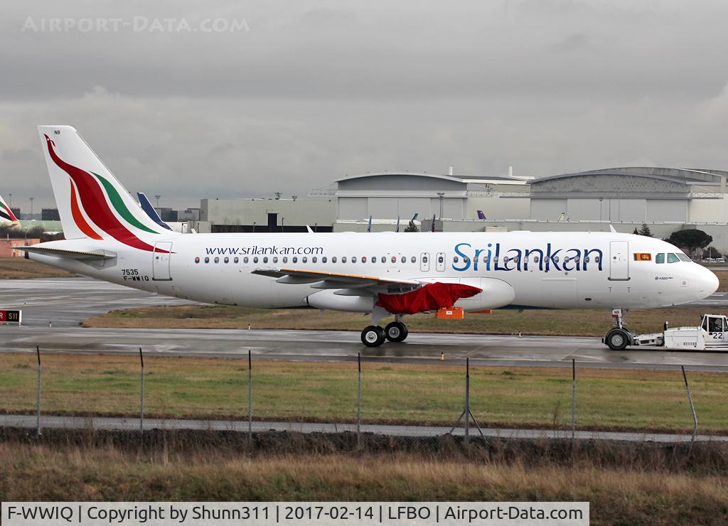 F-WWIQ, 2017 Airbus A320-251N C/N 7535, C/n 7535 - To be 4R-ANB