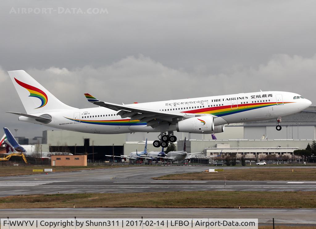 F-WWYV, 2017 Airbus A330-243 C/N 1771, C/n 1771 - To be B-8950
