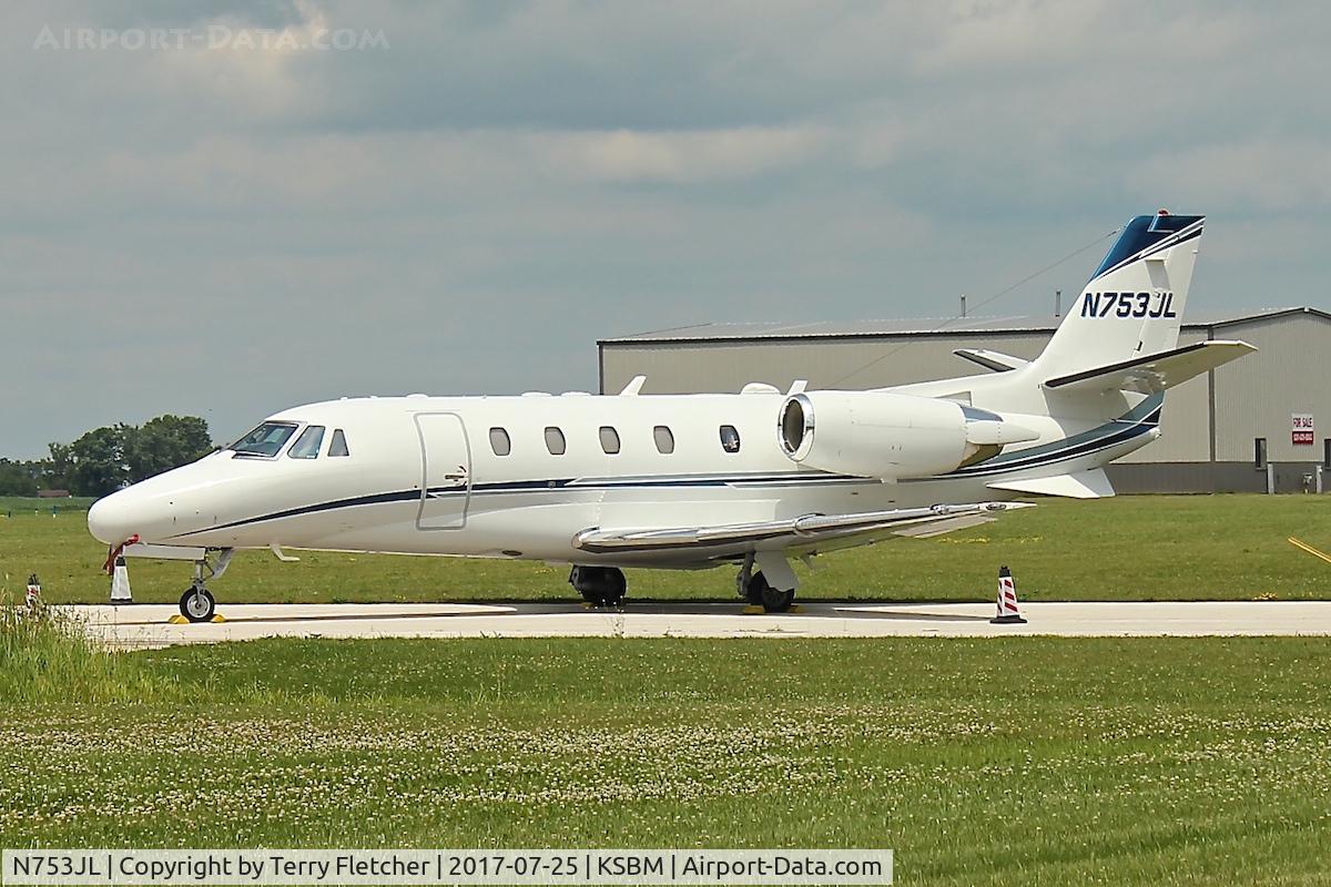 N753JL, 2002 Cessna 560XL  Citation Excel C/N 560-5274, At Sheboygan County Memorial Airport in Wisconsin