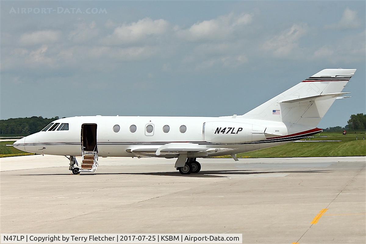 N47LP, 1981 Dassault Falcon (Mystere) 20 C/N 457, At Sheboygan County Memorial Airport in Wisconsin