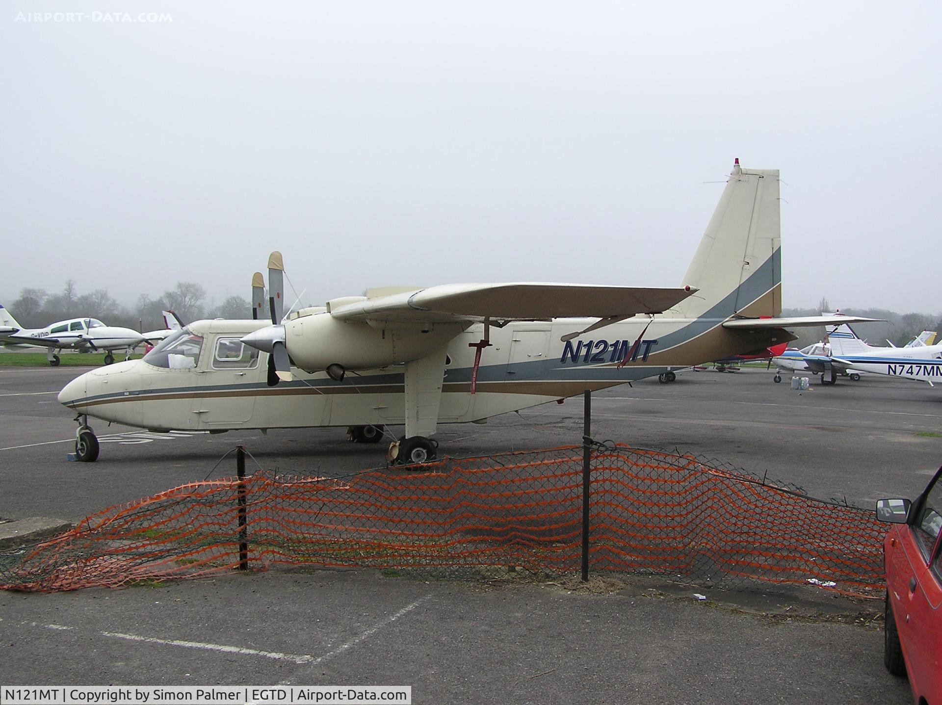 N121MT, 1979 Britten-Norman BN-2T Turbine Islander C/N 880, Turbine Islander at Booker