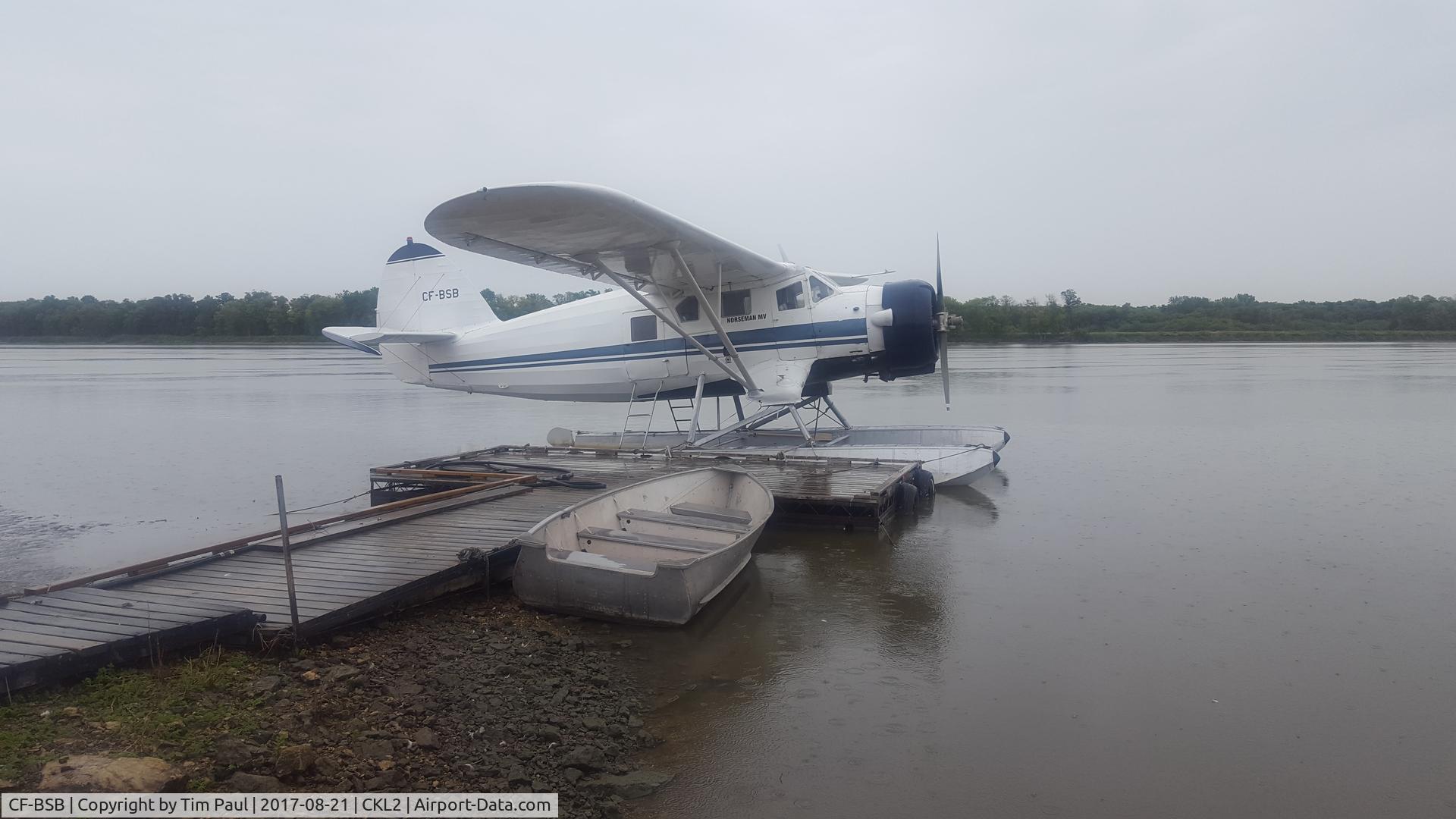 CF-BSB, 1945 Noorduyn Norseman V C/N N29-15, CF-BSB in for scheduled maintenance