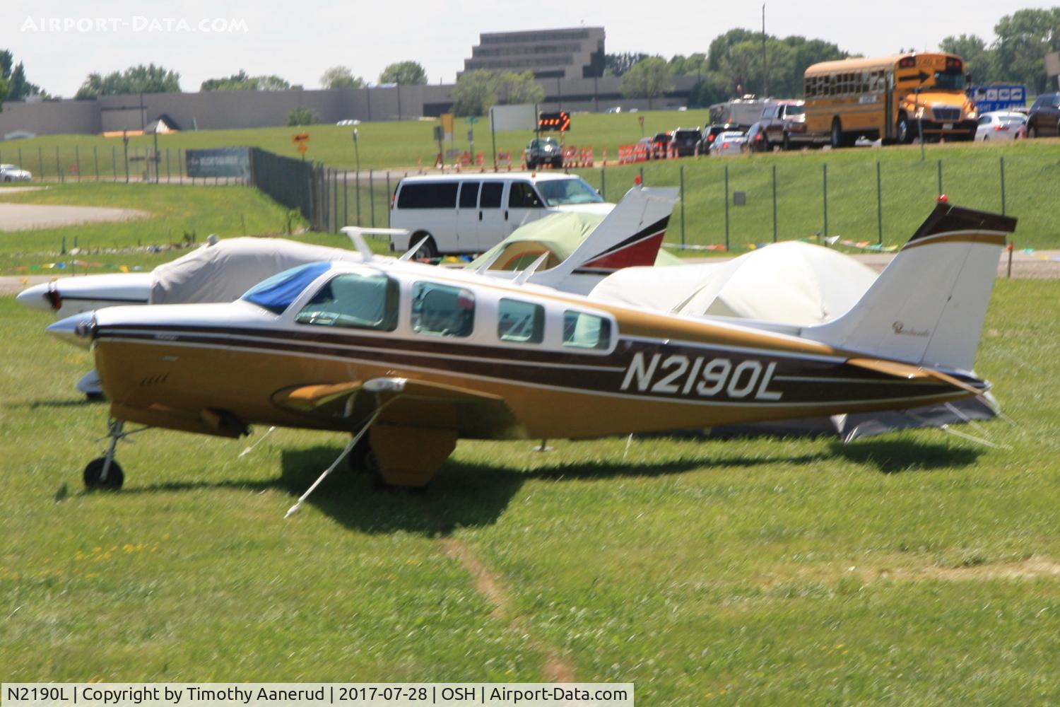 N2190L, 1976 Beech A36 Bonanza 36 C/N E-909, 1976 Beech A36, c/n: E-909