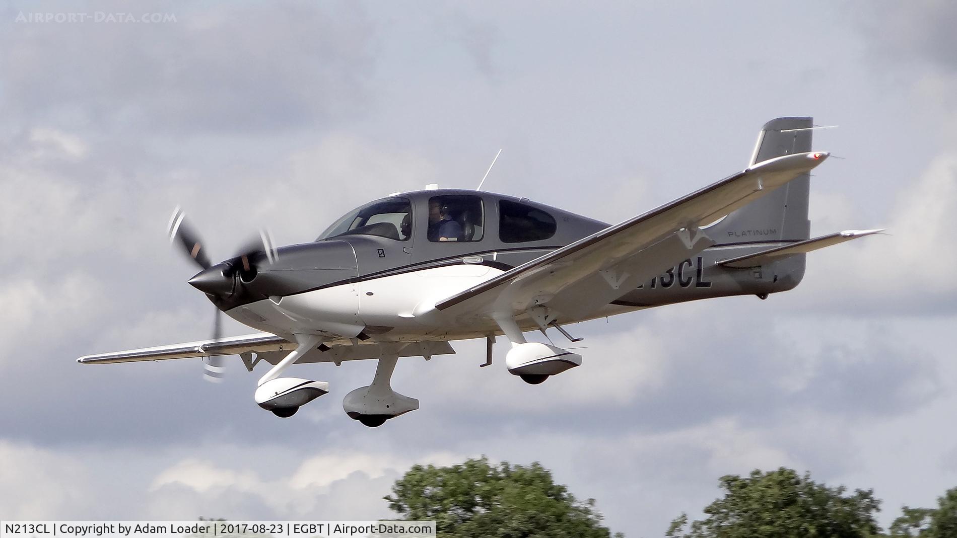 N213CL, 2016 Cirrus SR-22T GTS Platinum C/N 1410, Based at Turweston