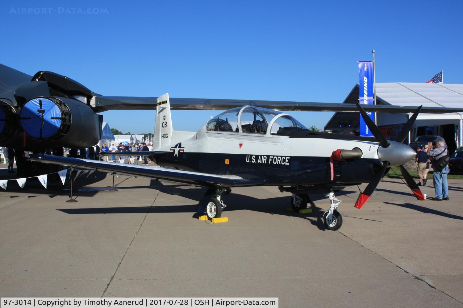 97-3014, 1997 Raytheon T-6A Texan II C/N PT-18, 1997 Raytheon T-6A, c/n: 97-3014