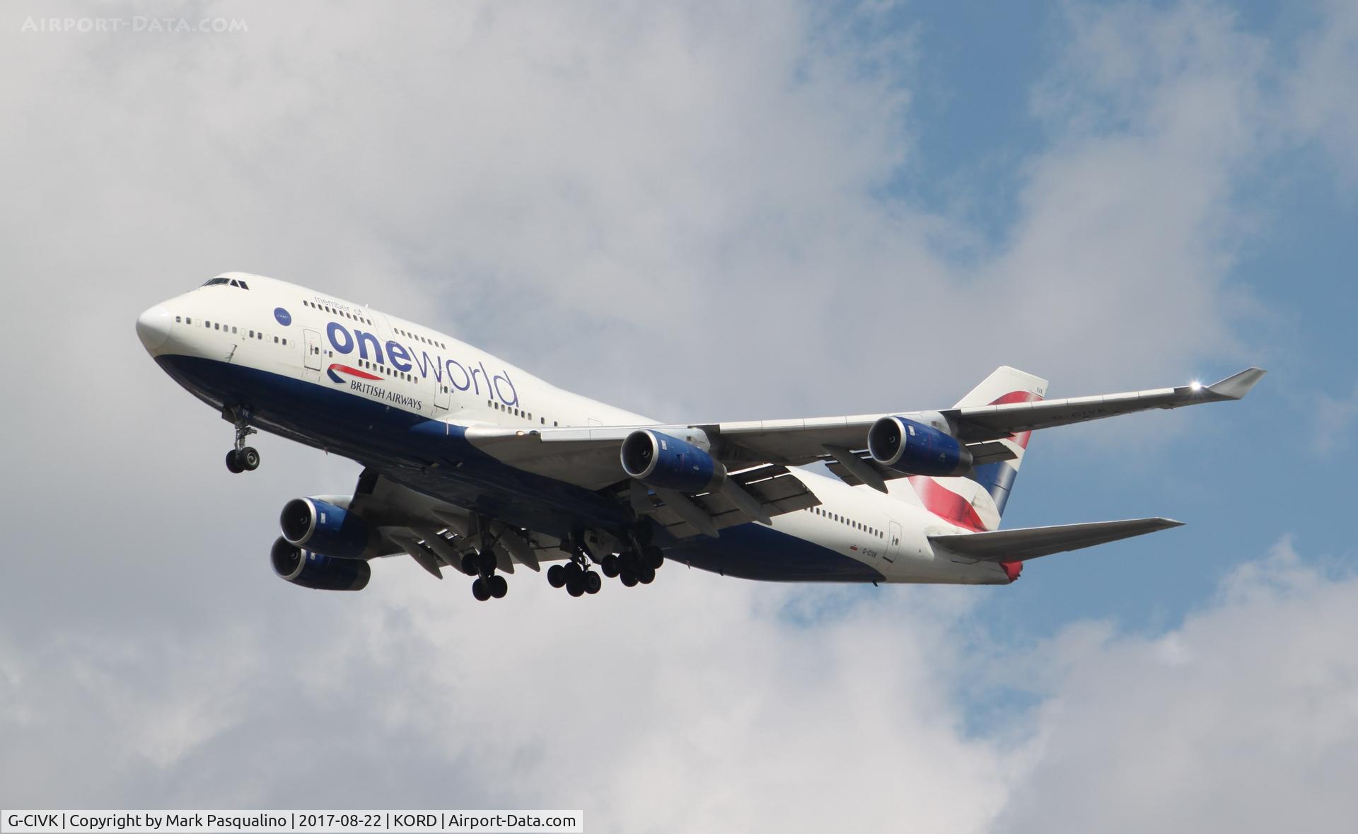 G-CIVK, 1997 Boeing 747-436 C/N 25818, Boeing 747-400