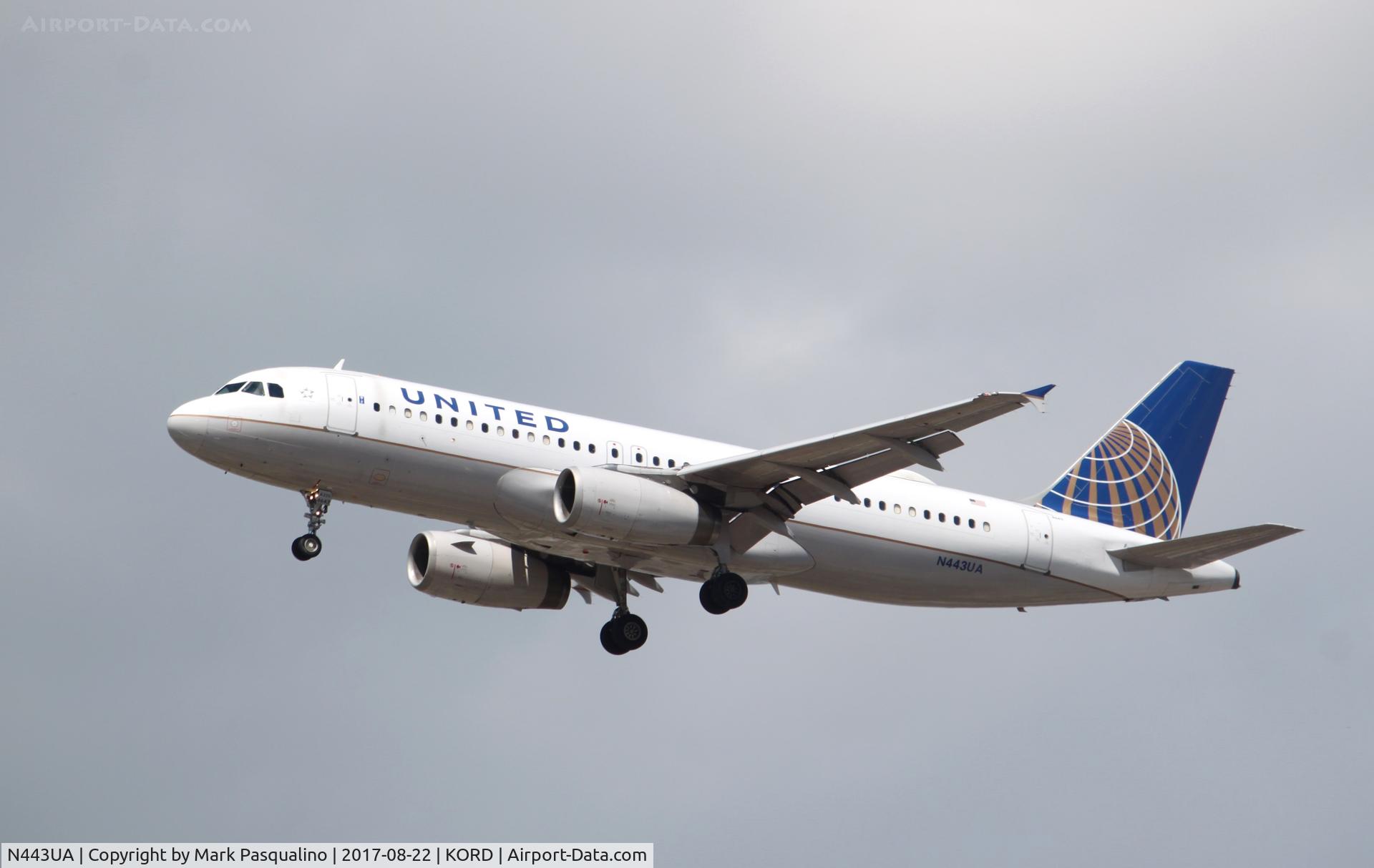 N443UA, 1998 Airbus A320-232 C/N 820, Airbus A320