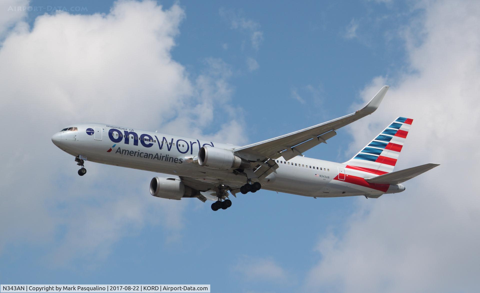 N343AN, 2003 Boeing 767-323 C/N 33082, Boeing 767-300