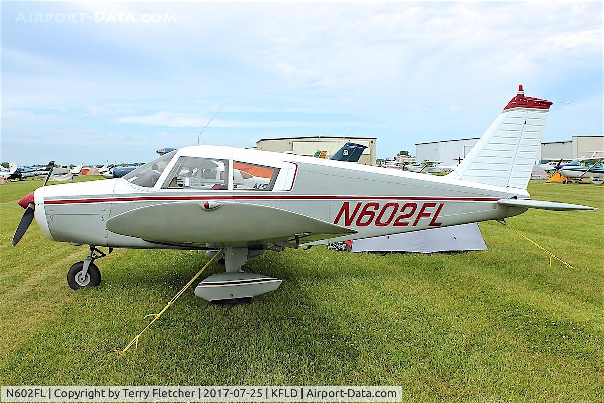 N602FL, 1971 Piper PA-28-140 C/N 28-7125476, At Fond du Lac County Airport