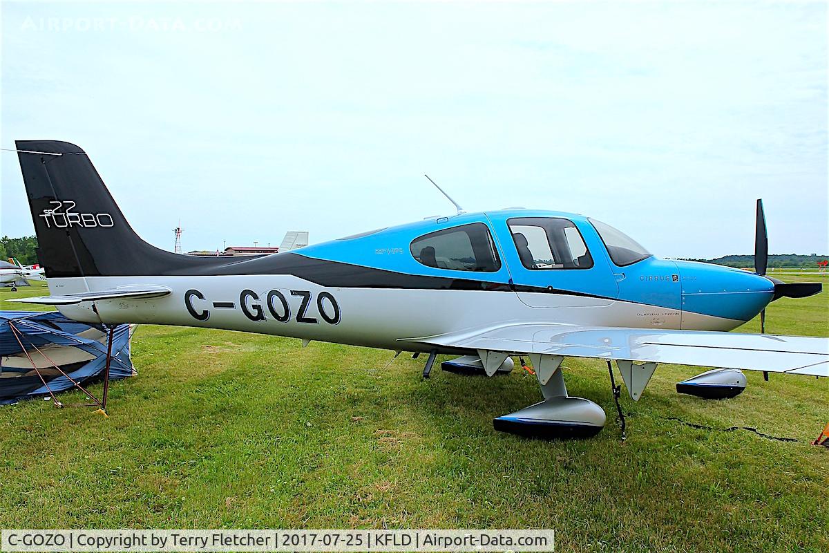 C-GOZO, 2006 Cirrus SR22 Turbo C/N 2228, At Fond du Lac County Airport