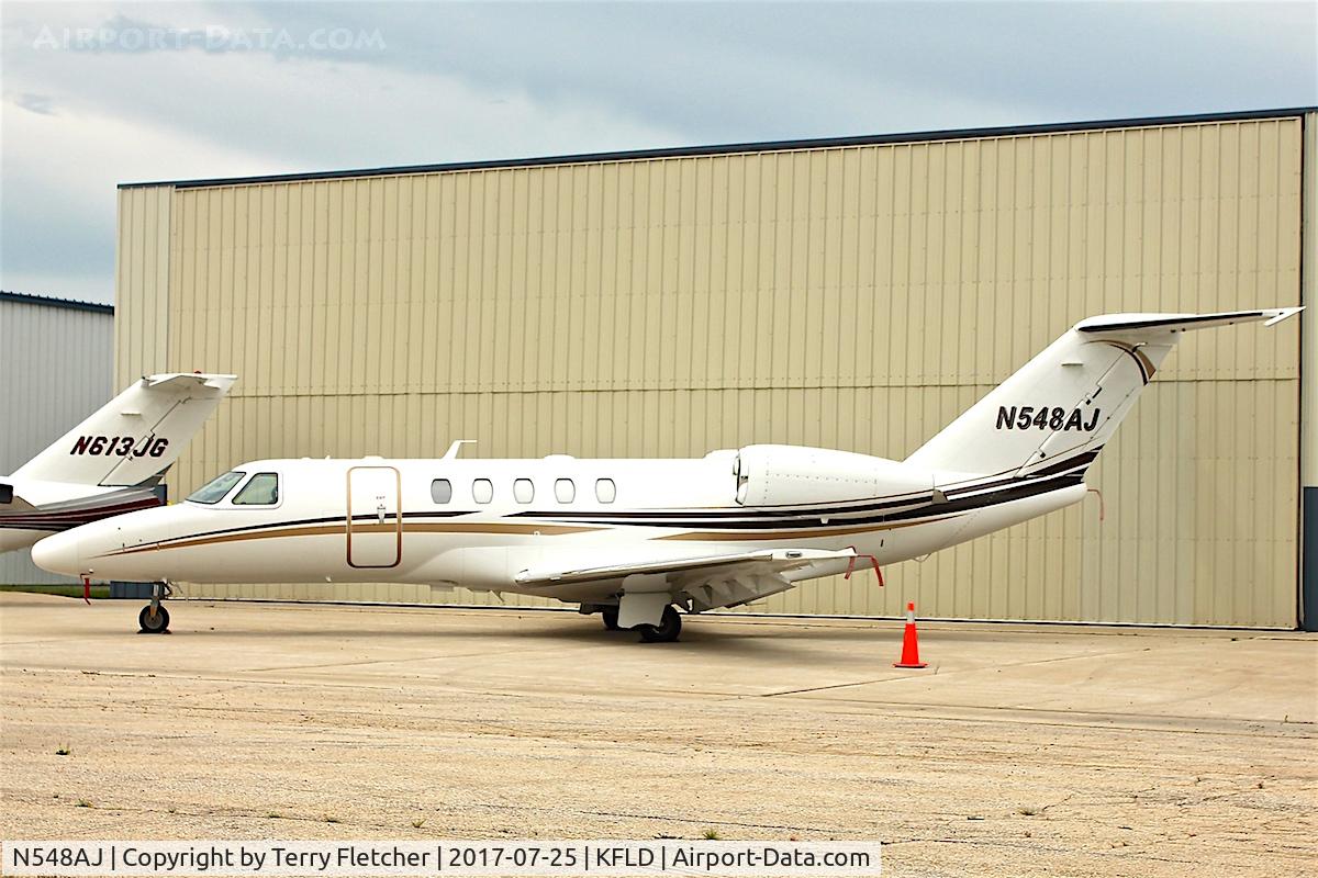 N548AJ, 2011 Cessna 525C CitationJet CJ4 C/N 525C-0036, At Fond du Lac County Airport