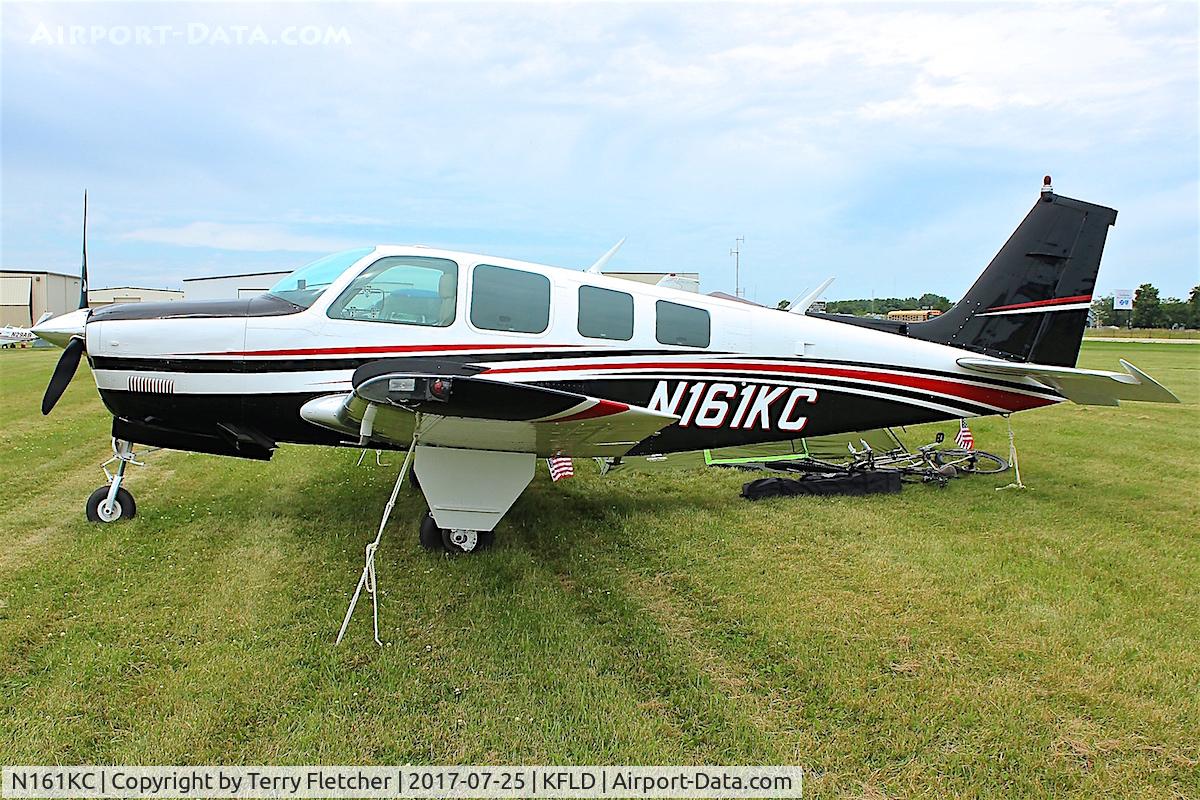 N161KC, 1980 Beech A36 Bonanza 36 C/N E-1700, At Fond du Lac County Airport