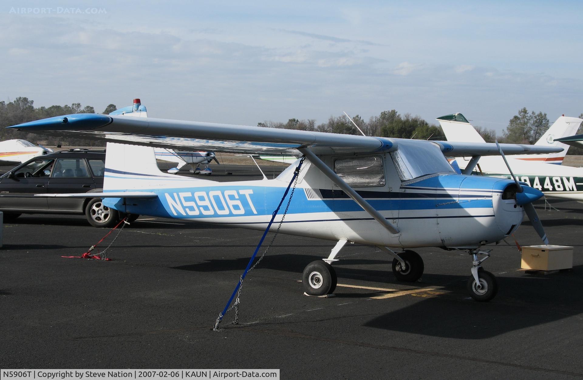 N5906T, 1964 Cessna 150D C/N 15060606, Locally-based 1964 Cessna 150D @ Auburn Municipal Airport, CA