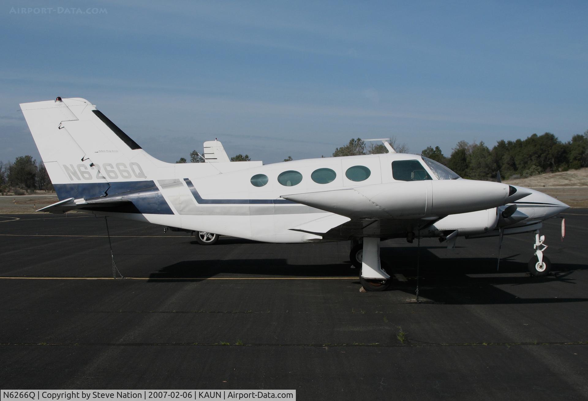 N6266Q, 1969 Cessna 401A C/N 401A0066, Auburn Flying Service 1969 Cessna 401A @ Auburn Municipal Airport, CA home base