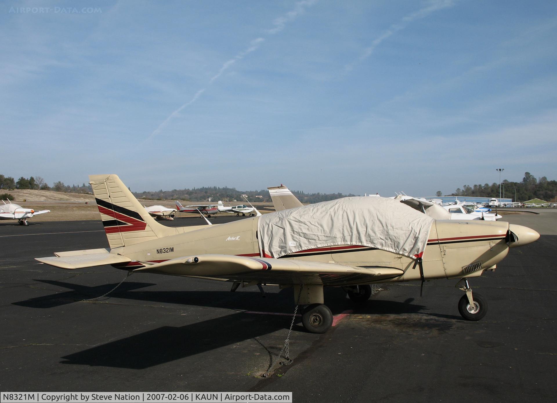 N8321M, 1980 Piper PA-28-181 C/N 28-8190137, Locally-based 1980 PA-28-181 Cherokee 